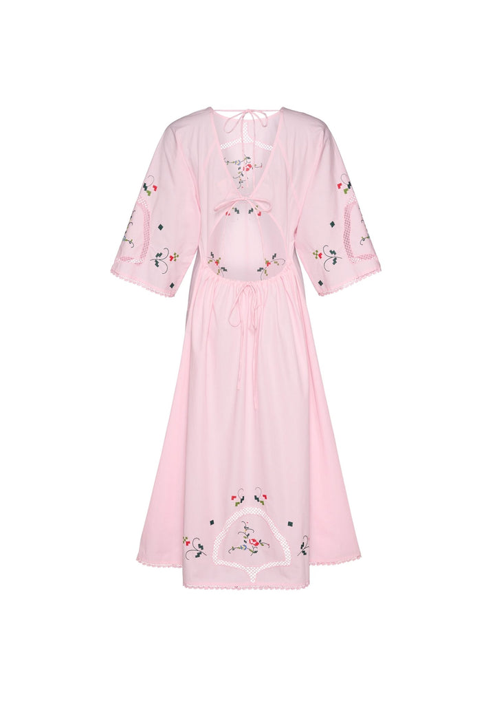 Sissel Edelbo - Clematis Dress - Dull Rose - Onesize