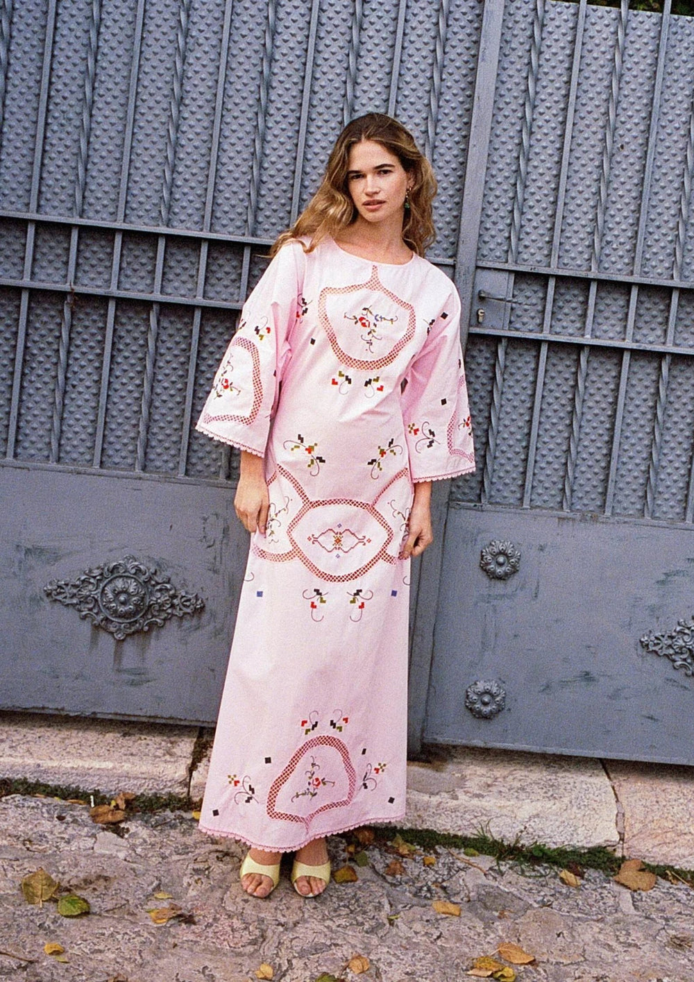 Sissel Edelbo - Clematis Dress - Dull Rose - Onesize