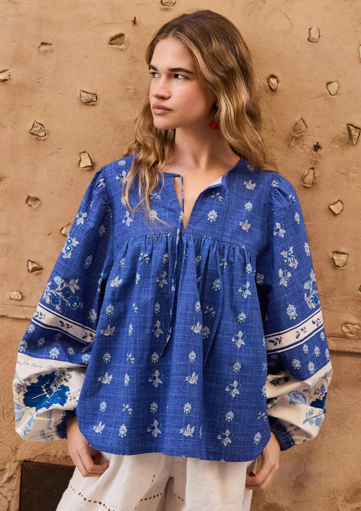 Sissel Edelbo - Coral Top - Mazarine Blue - Onesize