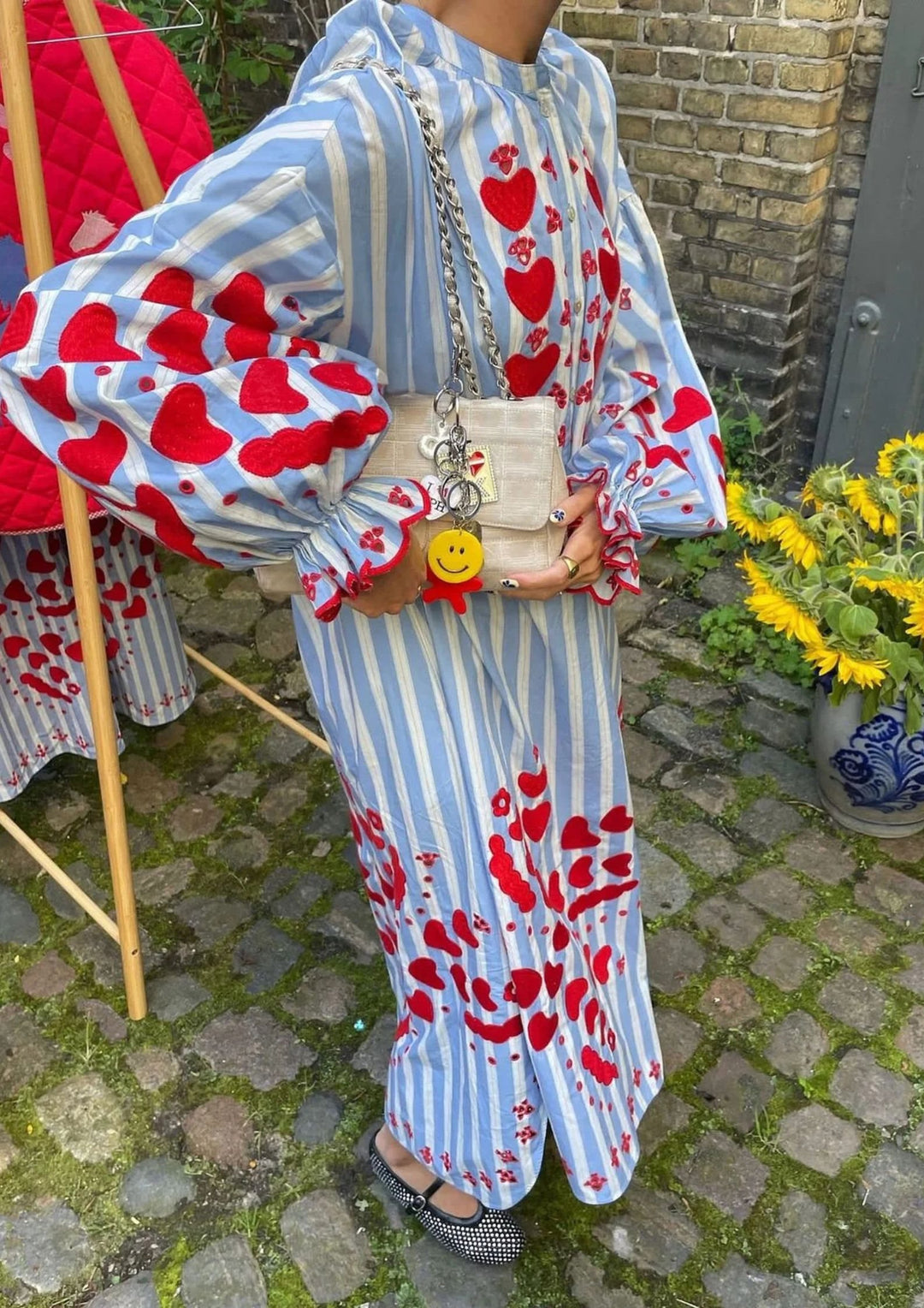 Sissel Edelbo - Elisabeth Kjole - Vintage Stripes - Onesize