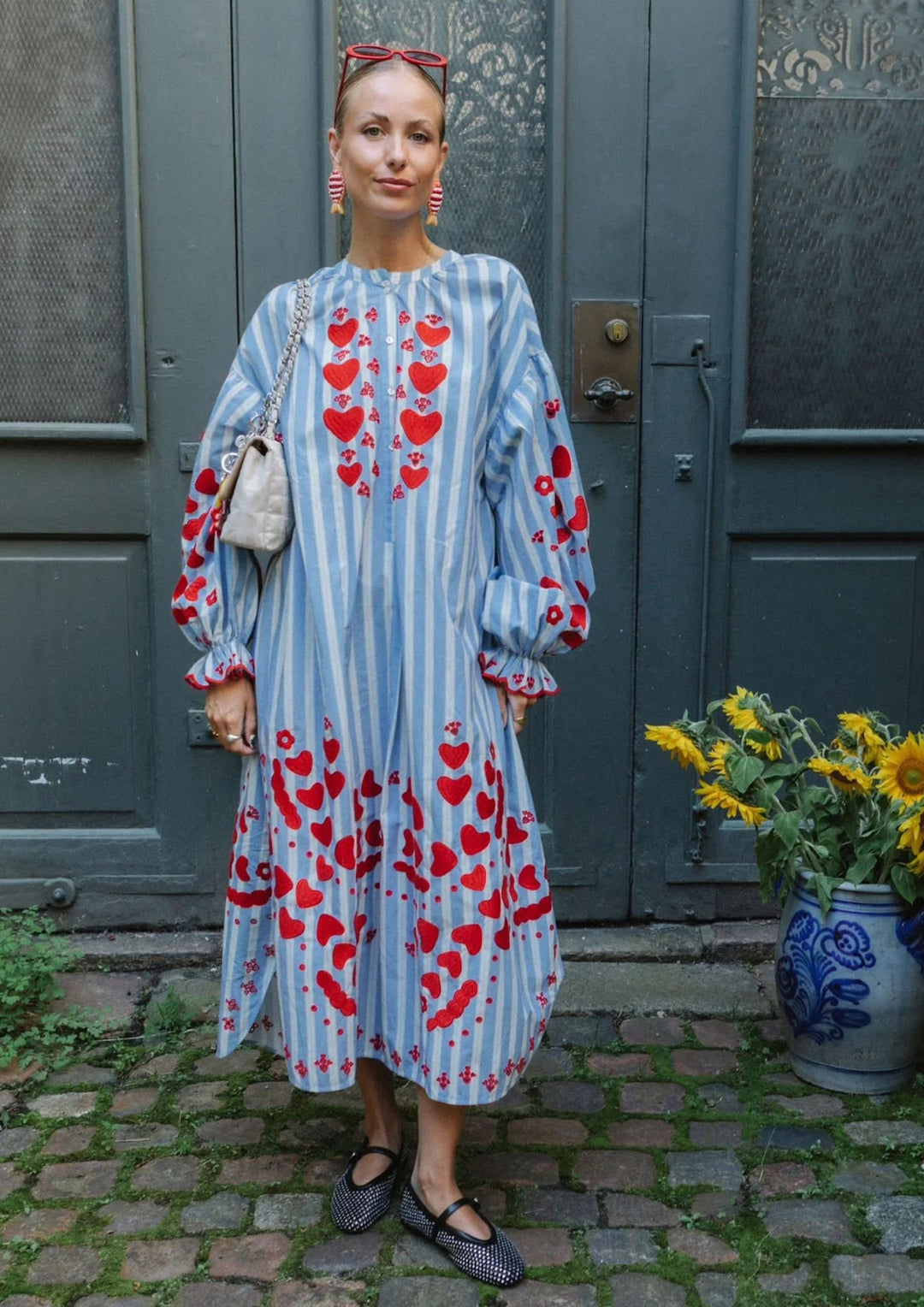 Sissel Edelbo - Elisabeth Kjole - Vintage Stripes - Onesize