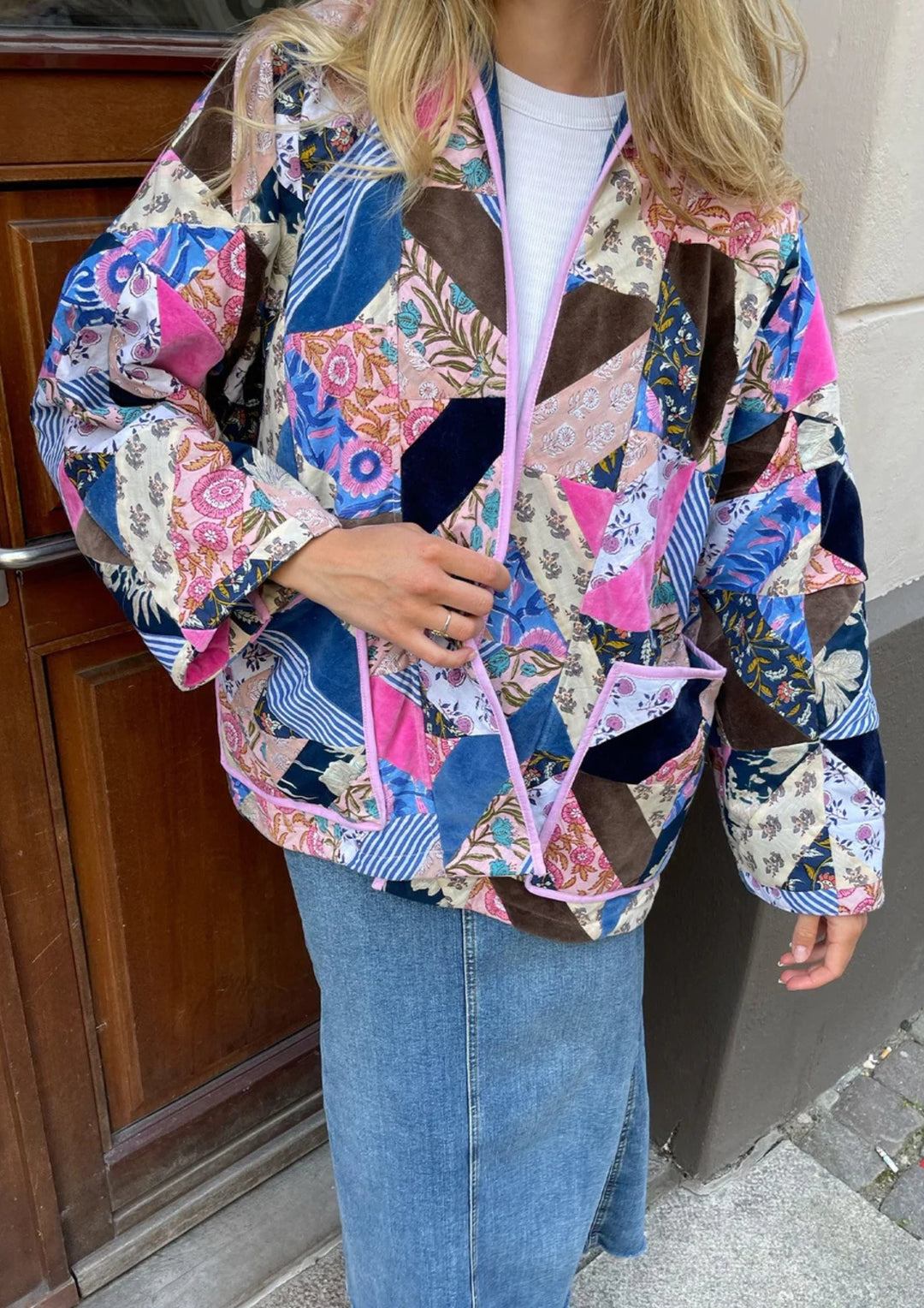 Sissel Edelbo - Elliot jakke - Flowers - Onesize