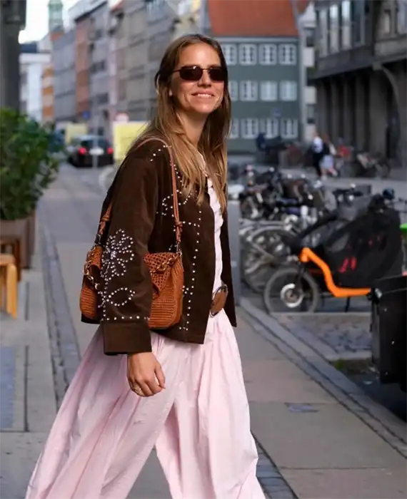 Sissel Edelbo - Emme Jakke - Brown - Onesize