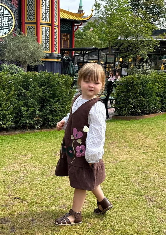 Sissel Edelbo -  Hollie Mini Kjole - Chocolate Brown