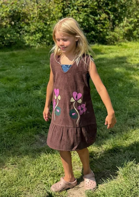 Sissel Edelbo -  Hollie Mini Kjole - Chocolate Brown