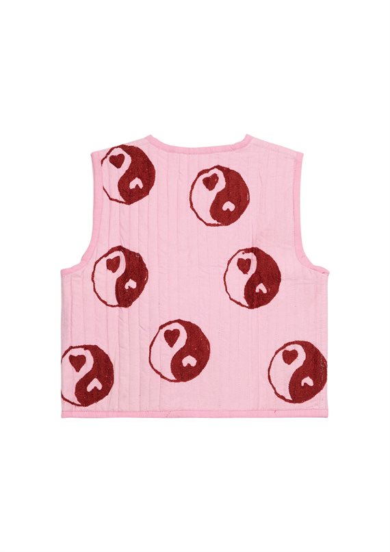 Sissel Edelbo - Honey Mini Vest - Yin &amp; Yang pink