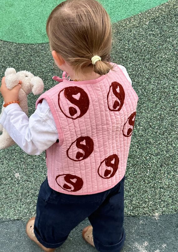 Sissel Edelbo - Honey Mini Vest - Yin &amp; Yang pink
