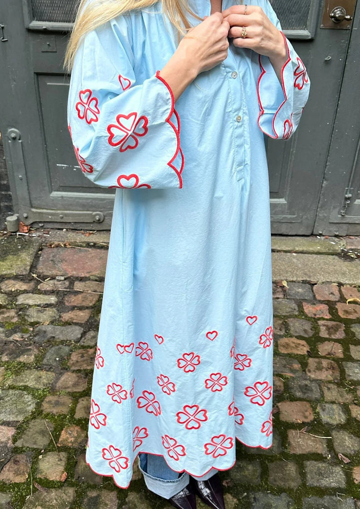 Sissel Edelbo - Jaden Dress - Crystal Blue - Onesize