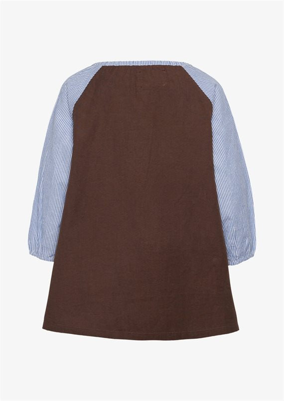 Sissel Edelbo - Karin Mini Kjole - Brown Application