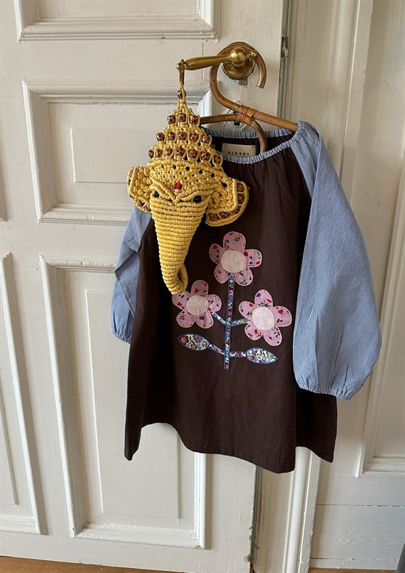 Sissel Edelbo - Karin Mini Kjole - Brown Application