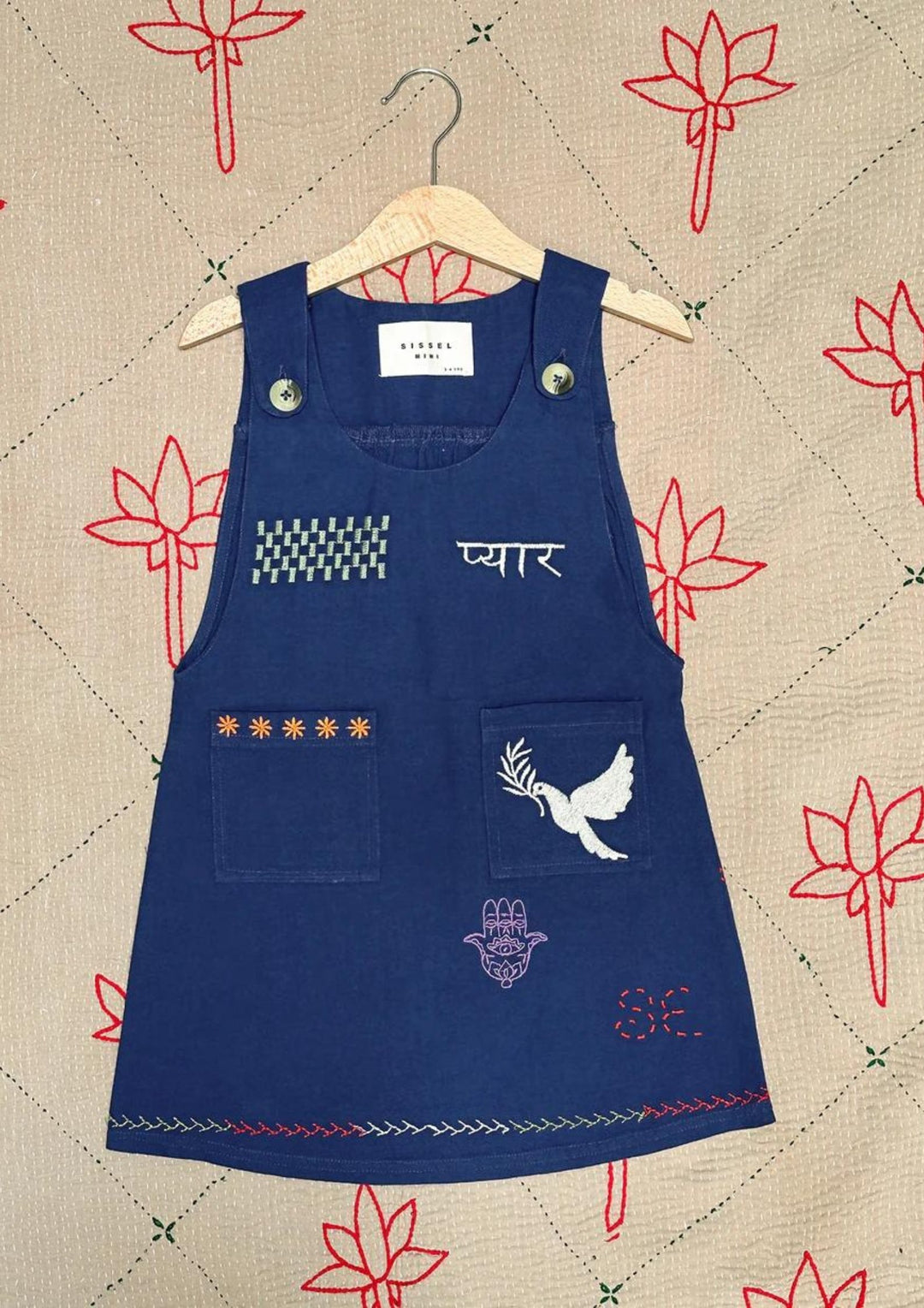 Sissel Edelbo - Magada Mini Dress - Ultramarine Blue