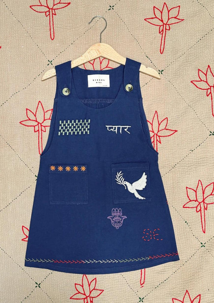 Sissel Edelbo - Magada Mini Dress - Ultramarine Blue