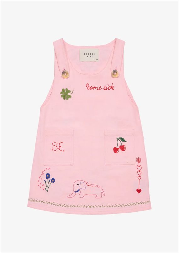 Sissel Edelbo - Magda Mini Kjole - Pink