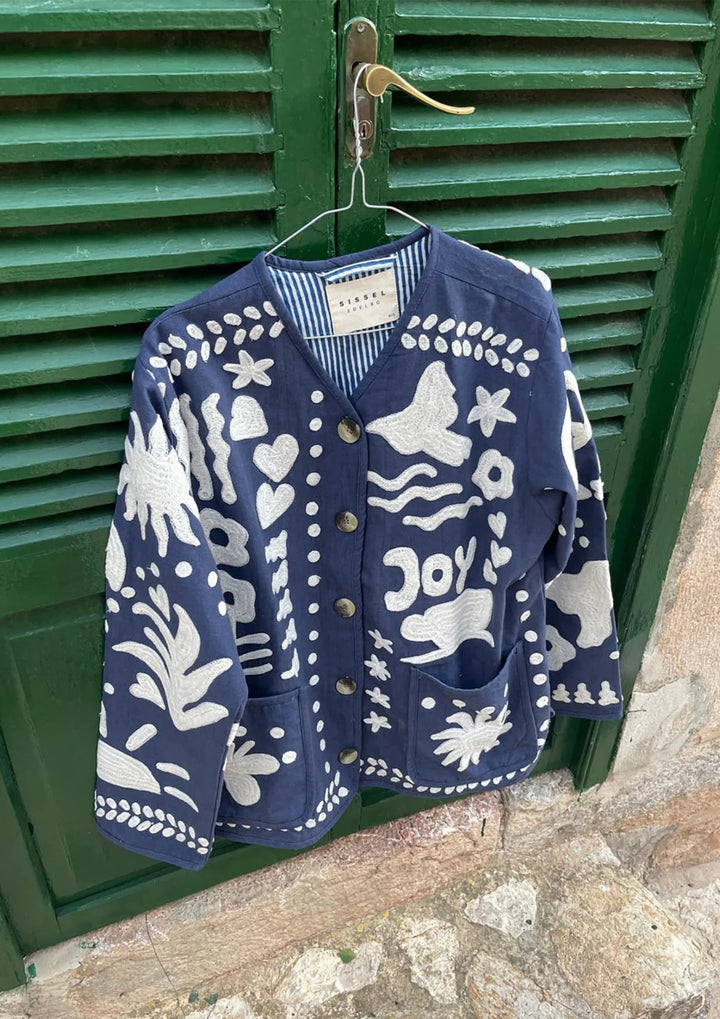 Sissel Edelbo - Maggie Jacket - Navy Peace - Onesize