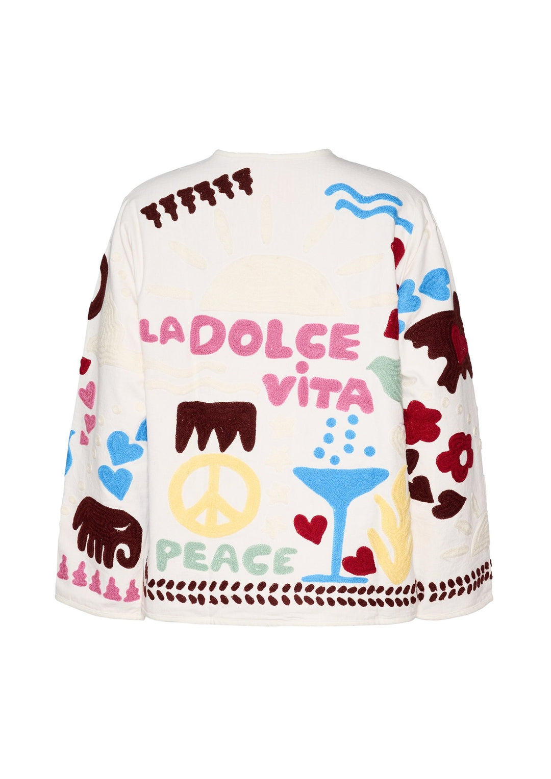Sissel Edelbo -  Maggie Jakke - Swan Peace - Suzain Embrodery - Onesize