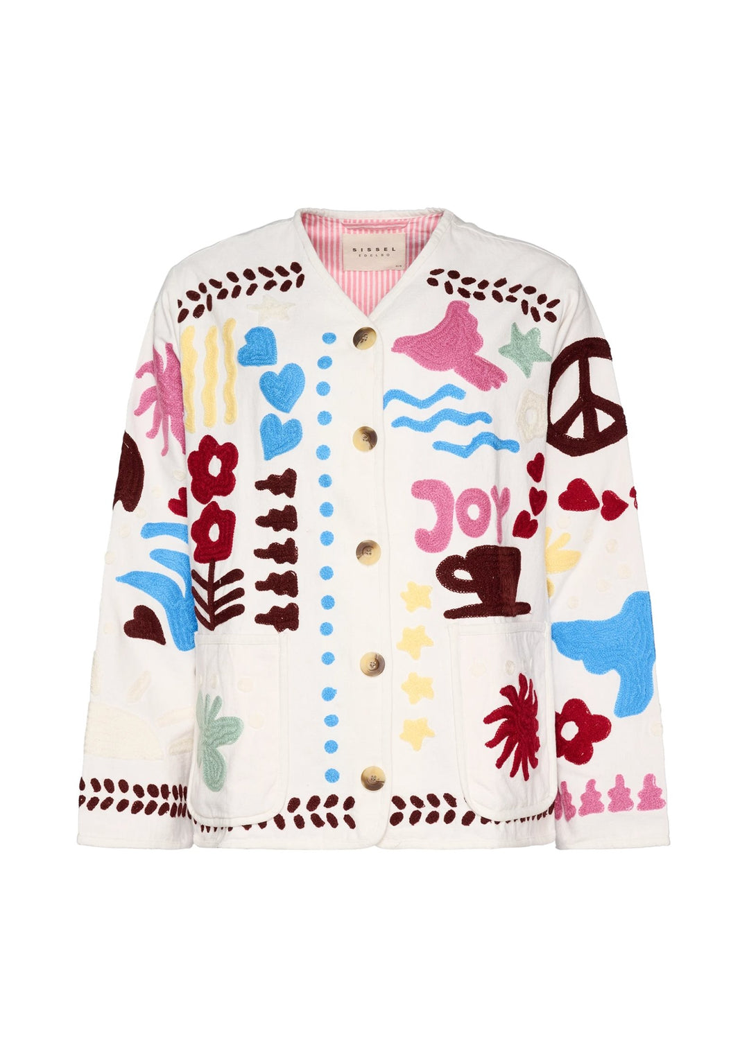 Sissel Edelbo -  Maggie Jakke - Swan Peace - Suzain Embrodery - Onesize