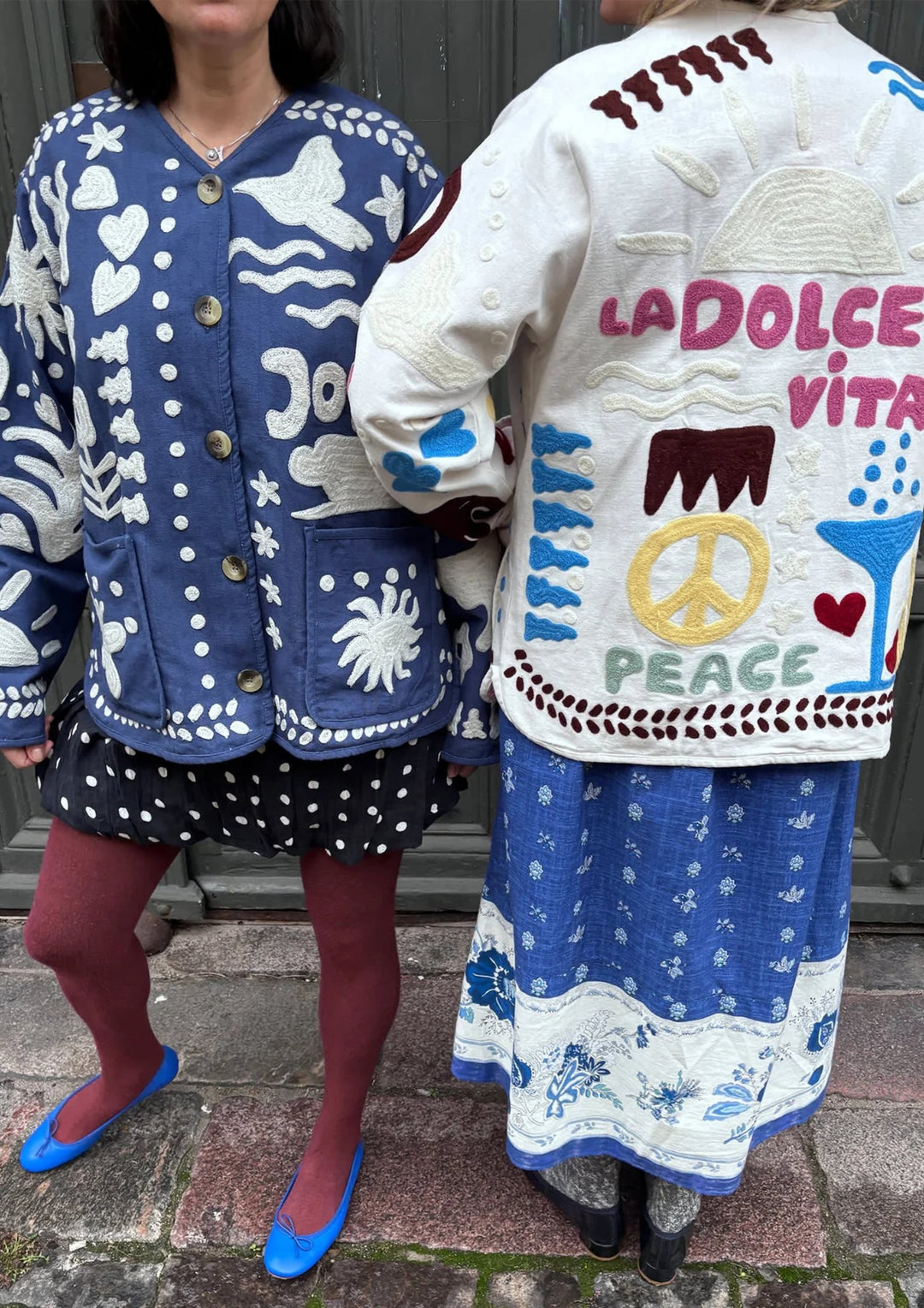 Sissel Edelbo -  Maggie Jakke - Swan Peace - Suzain Embrodery - Onesize