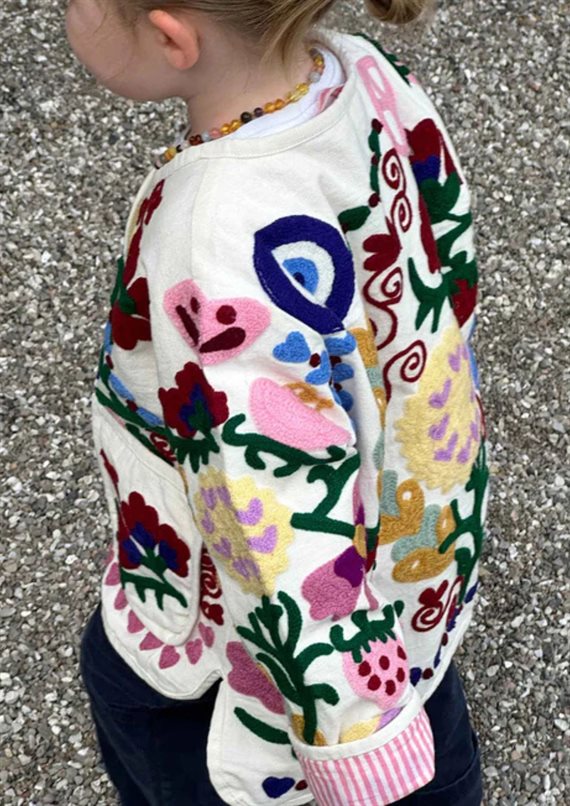 Sissel Edelbo - Maggie Mini Jakke - White Rose