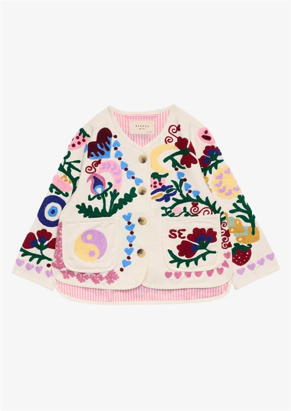 Sissel Edelbo - Maggie Mini Jakke - White Rose