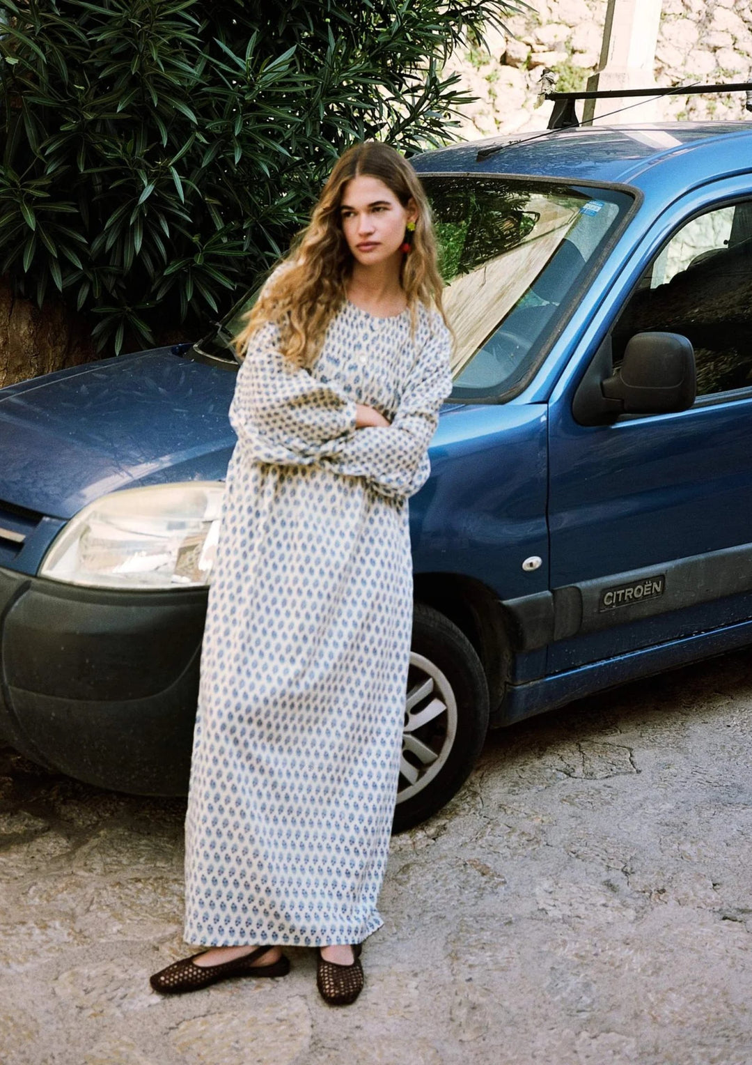 Sissel Edelbo - Manja Dress - Clematis Blue - Onesize