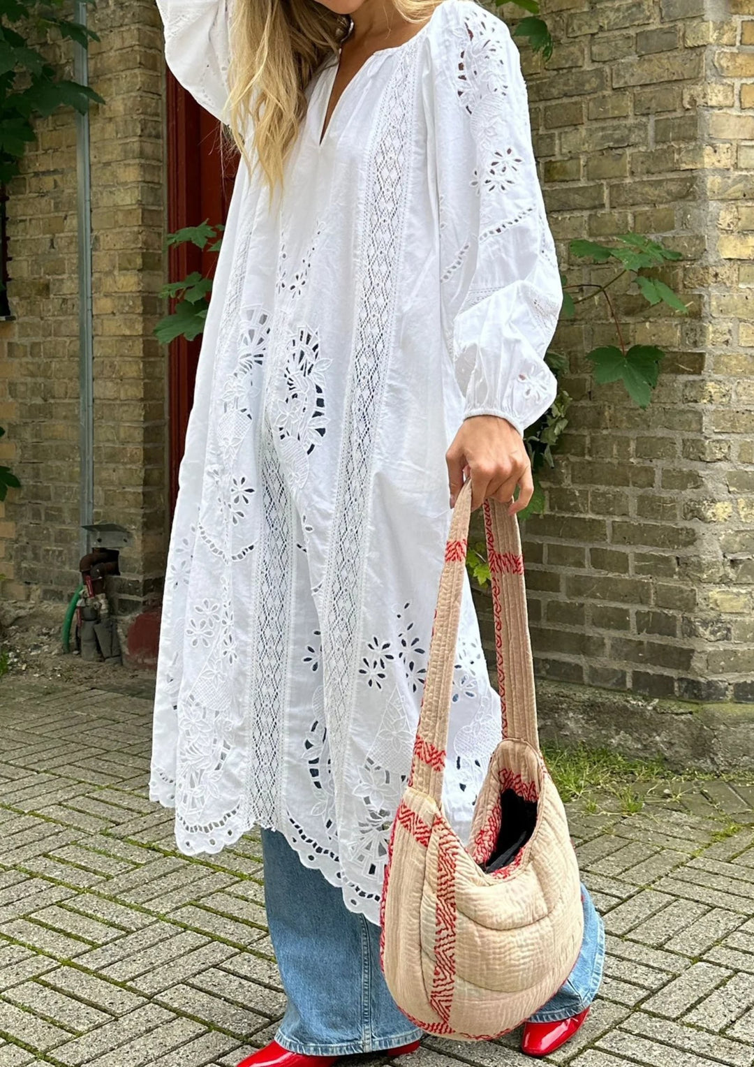 Sissel Edelbo - Mila - Kjole - Hvid - One Size