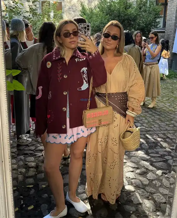 Sissel Edelbo - Mila Kjole - Beige - Onesize