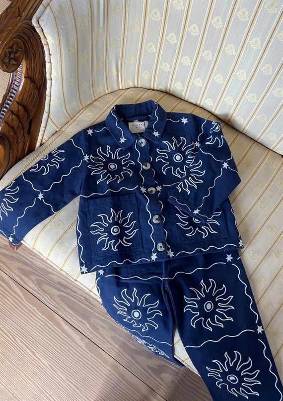 Sissel Edelbo - My Mini Jakke - Navy Sun