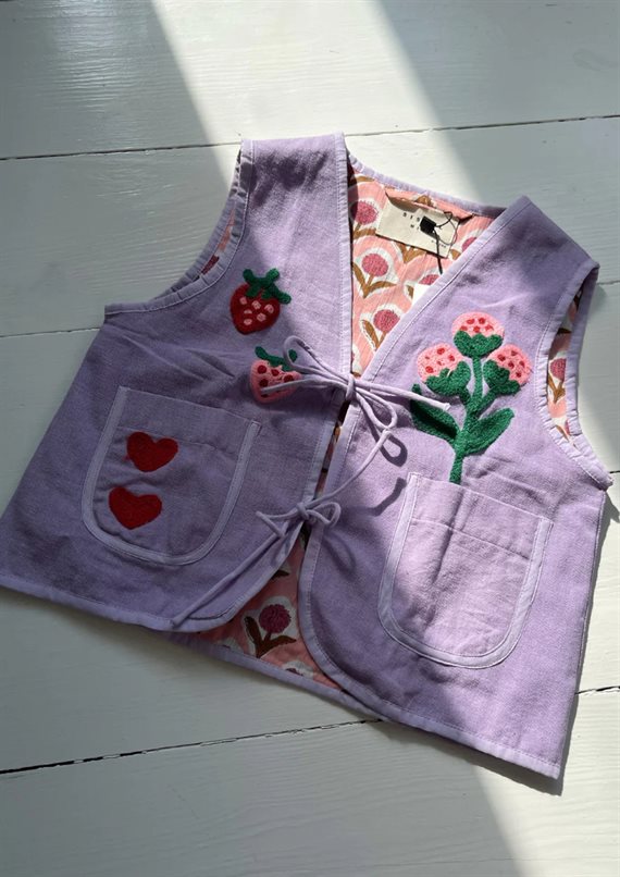 Sissel Edelbo - Nathalia Mini Vest - Grape