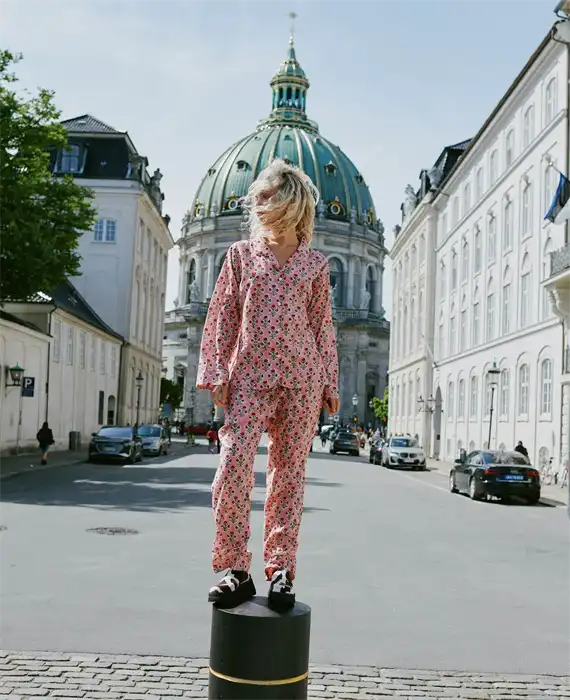 Sissel Edelbo - Nuit Pyjamas Set - Cherry Flower