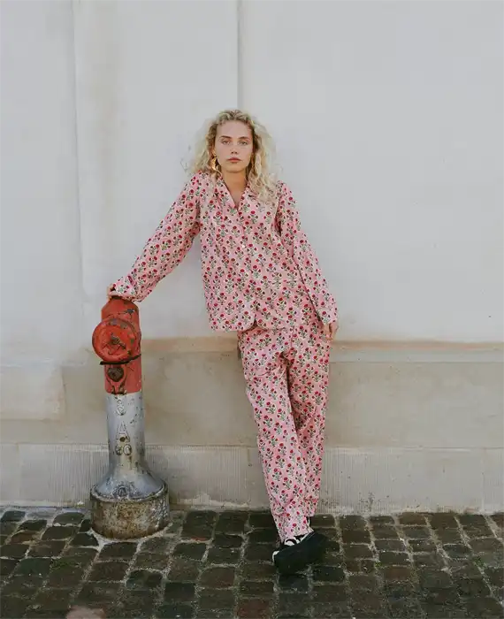 Sissel Edelbo - Nuit Pyjamas Set - Cherry Flower
