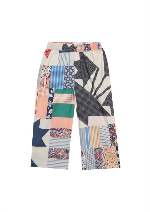 Sissel Edelbo - Oda Mini Bukser - Flower Patchwork