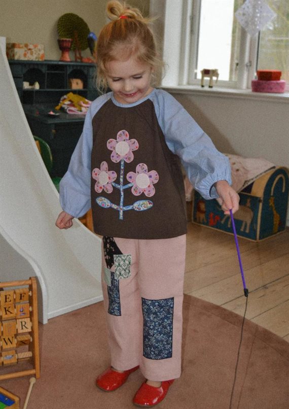 Sissel Edelbo - Oda Mini Pants - Rose Patches