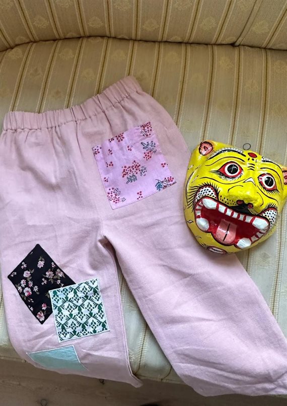 Sissel Edelbo - Oda Mini Pants - Rose Patches