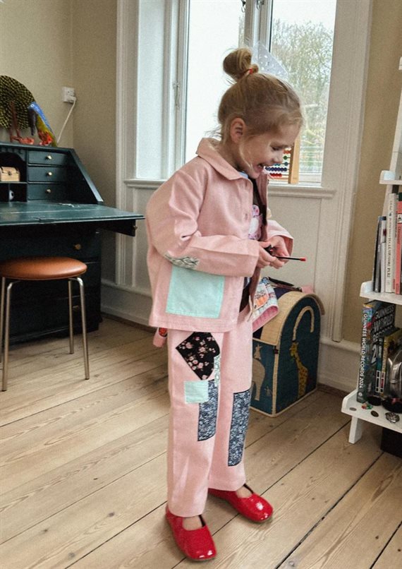 Sissel Edelbo - Oda Mini Pants - Rose Patches