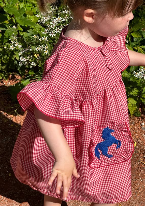 Sissel Edelbo - Ohio Mini Dress - Red White Gingham