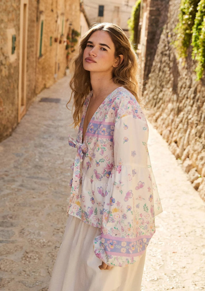 Sissel Edelbo - Pastel top - Florals - One Size