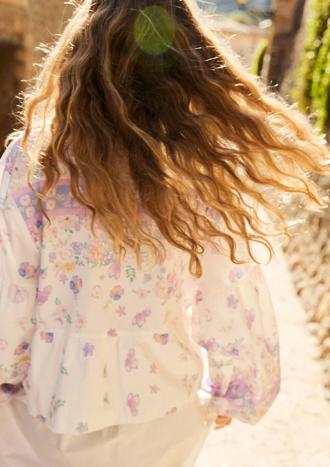 Sissel Edelbo - Pastel top - Florals - One Size