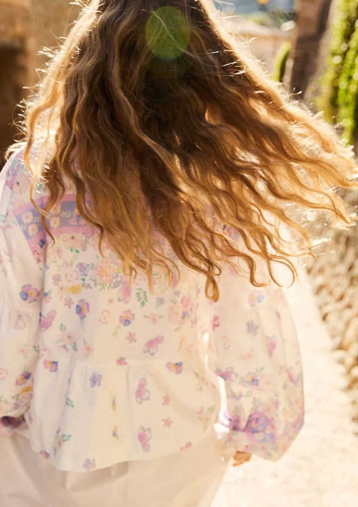 Sissel Edelbo - Pastel top - Florals - One Size