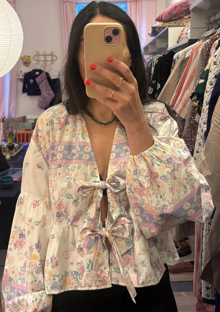 Sissel Edelbo - Pastel top - Florals - One Size