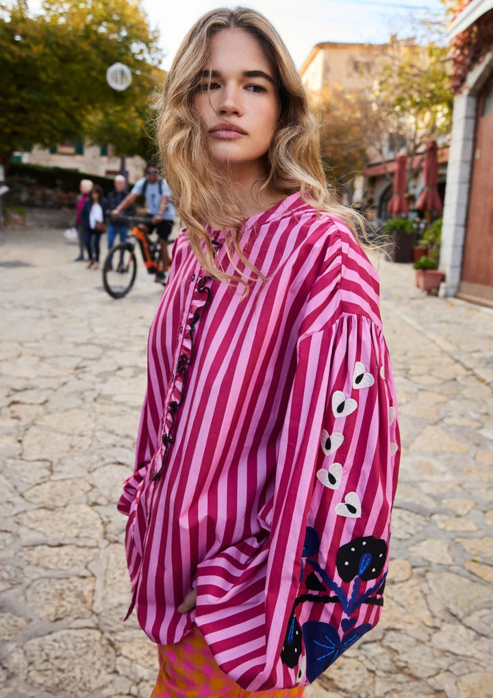 Sissel Edelbo - Patricia Shirt - Pink Passion - Onesize