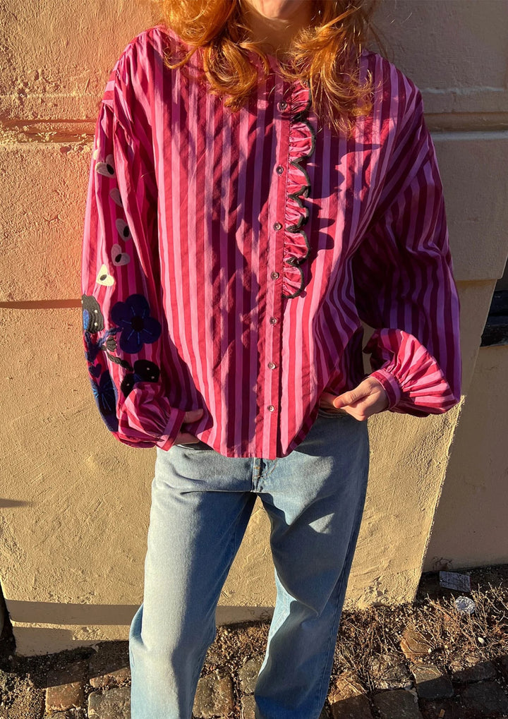 Sissel Edelbo - Patricia Shirt - Pink Passion - Onesize