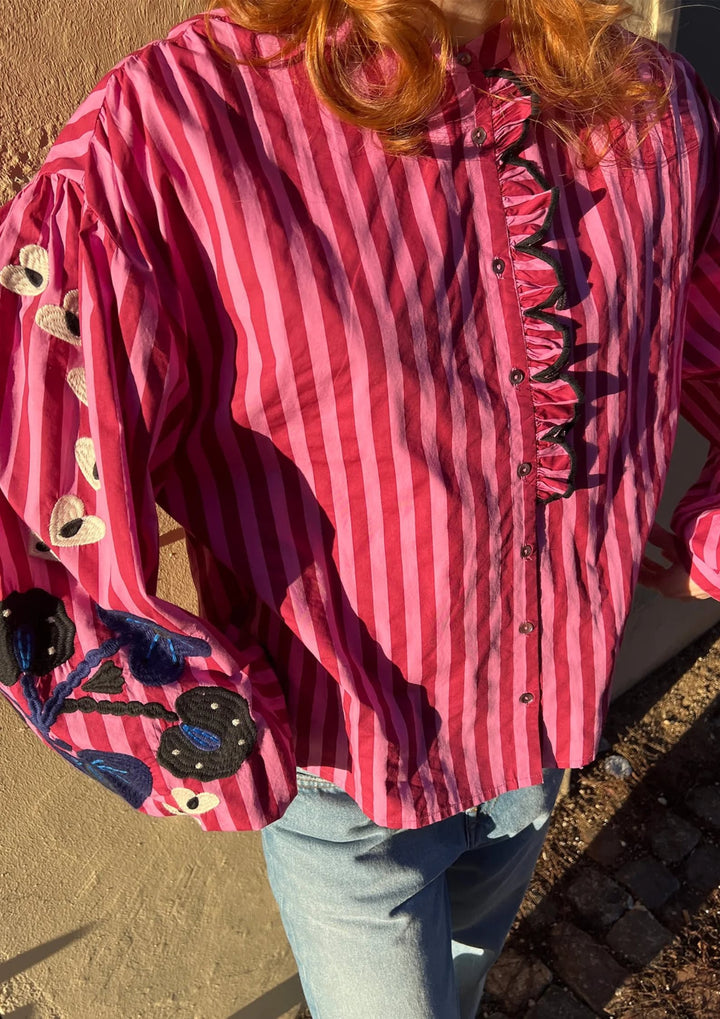 Sissel Edelbo - Patricia Shirt - Pink Passion - Onesize