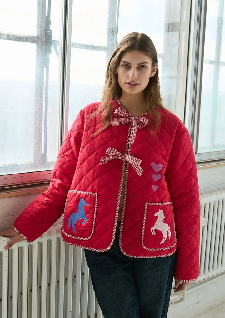 Sissel Edelbo - Penny Jakke - Chinese Red - Onesize