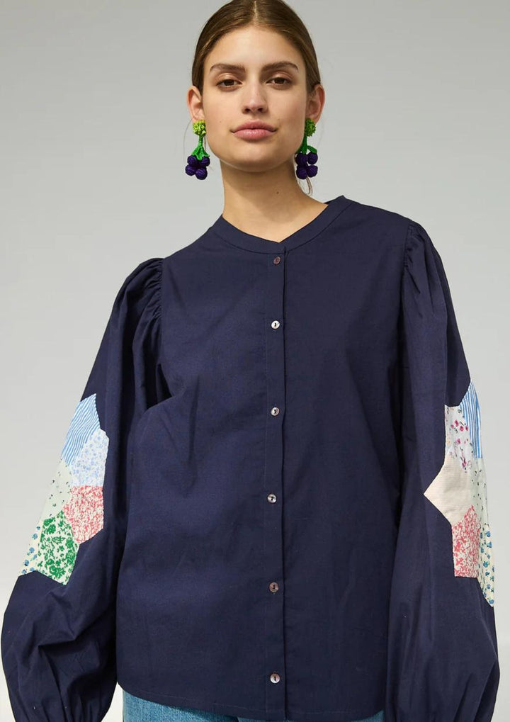 Sissel Edelbo - Regala Skjorte - Navy - Onesize