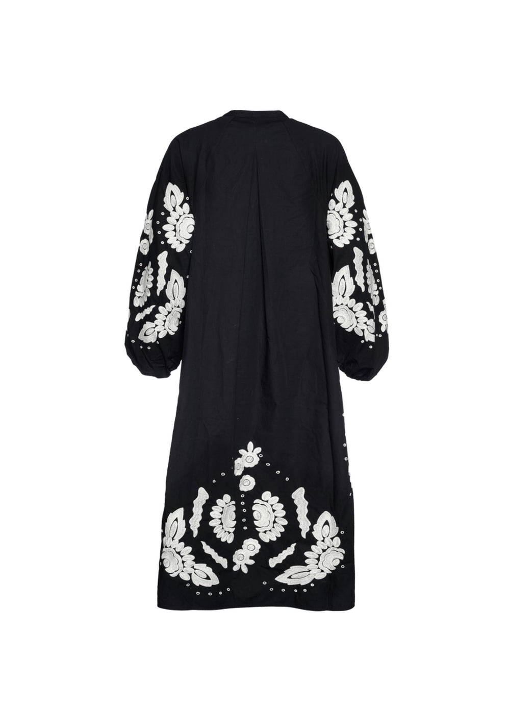 Sissel Edelbo - Rikke Kjole - Black w. White Swan - Onesize