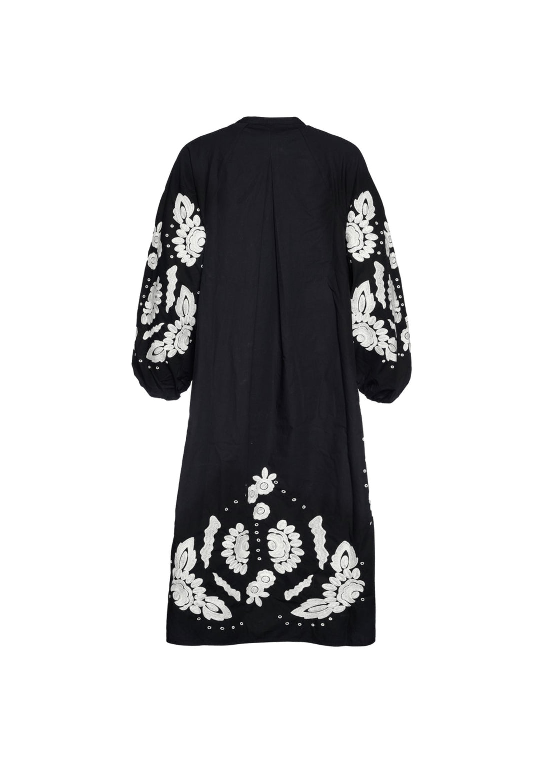 Sissel Edelbo - Rikke Kjole - Black w. White Swan - Onesize