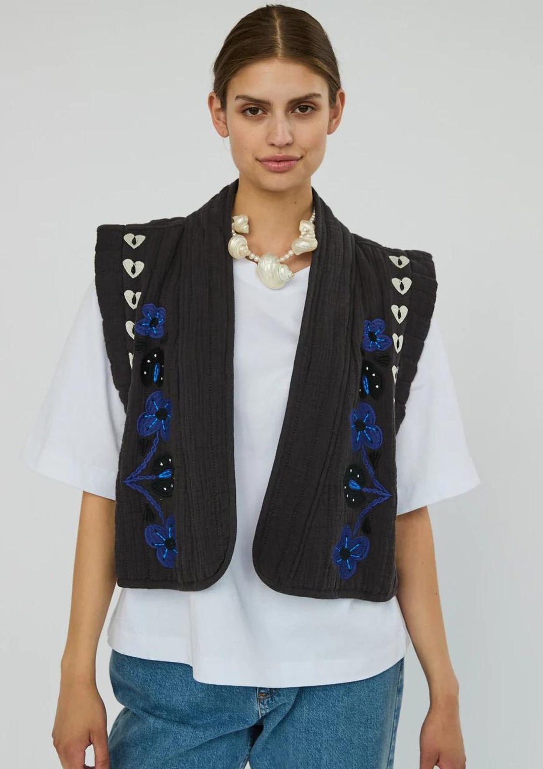 Sissel Edelbo - Samira Vest - Asphalt