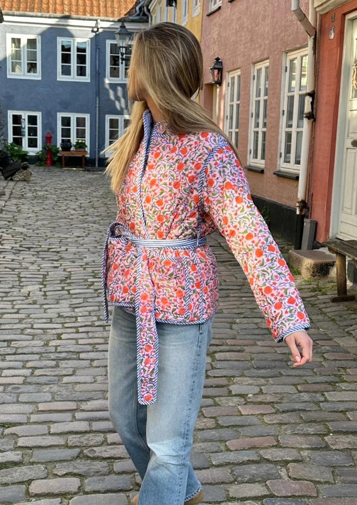 Sissel Edelbo - Sussie Jakke - Orange Blossom Reversible - Onesize