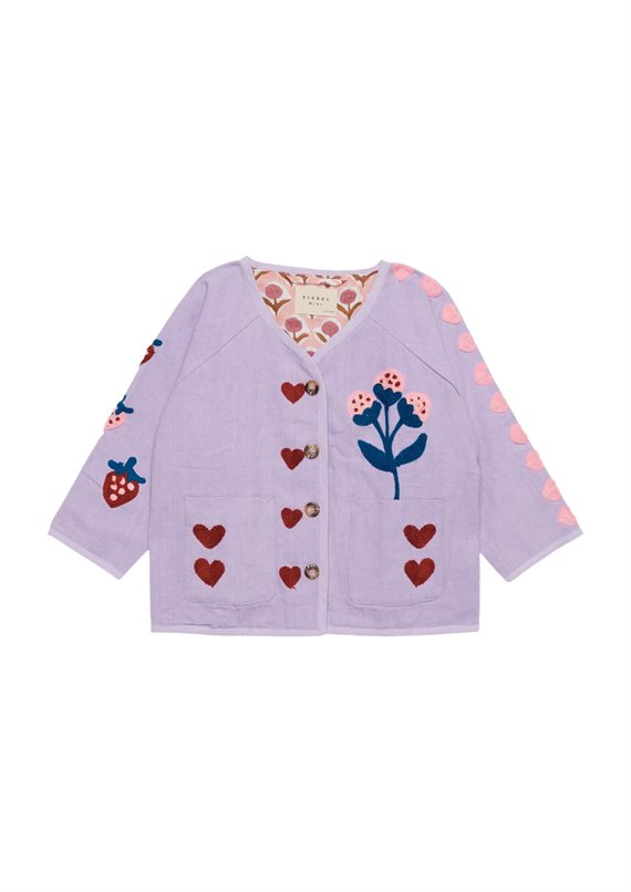 Sissel Edelbo - Vega Mini Jakke - Grape