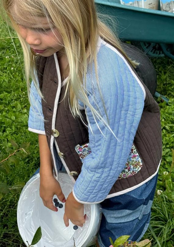 Sissel Edelbo - Vega Mini Organic Jakke - Brown Application